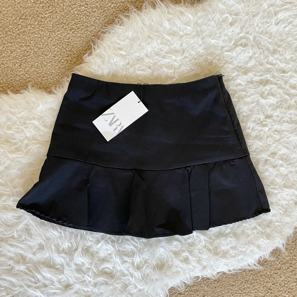Zara Black Mini Skirt